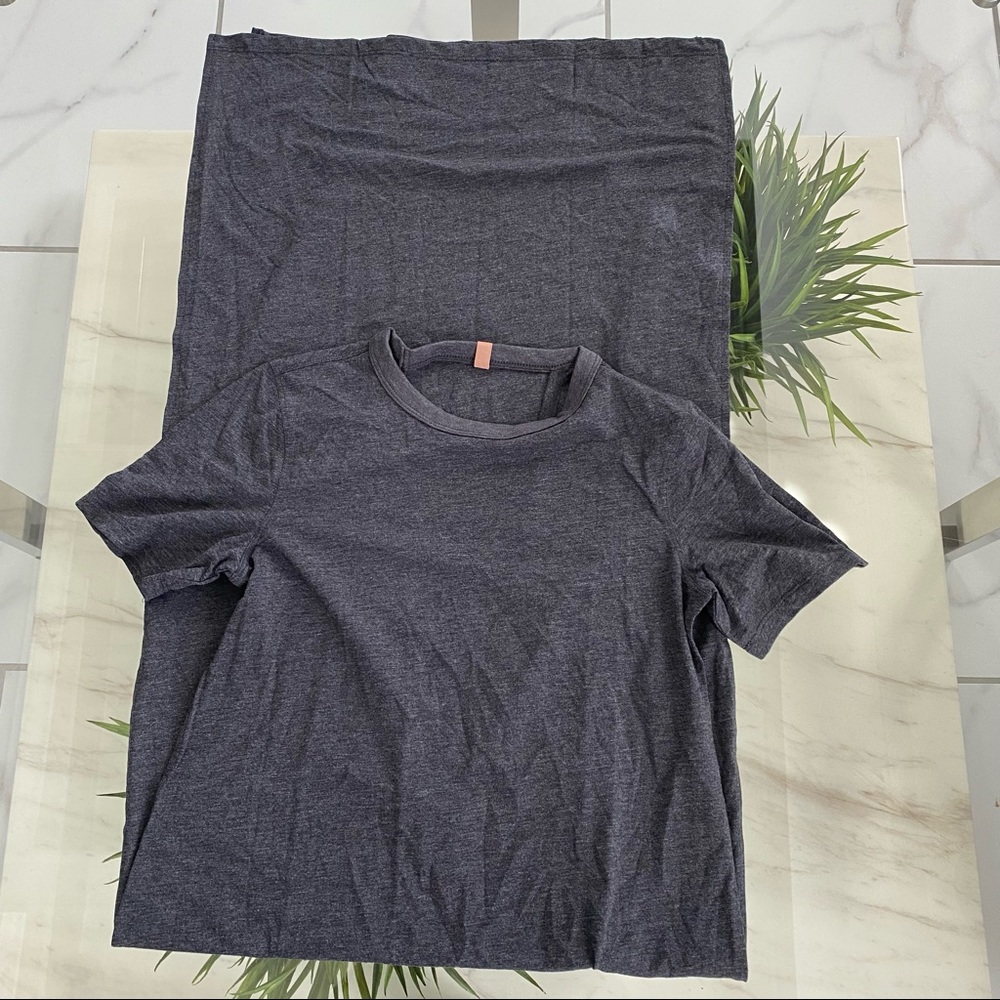 Lunya Open Back Cotton Dress